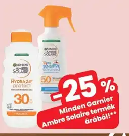 Interspar Minden Garnier Ambre Solaire termék ajánlat