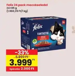 Interspar Felix 24 pack macskaeledel ajánlat