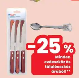 Interspar Minden evőeszköz és tálalóeszköz árából ajánlat
