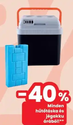 Interspar Minden hűtőtáska és jégakku árából ajánlat