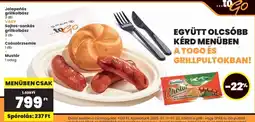 Interspar Jalapeñós grillkolbász ajánlat