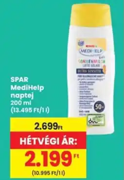 Interspar SPAR MediHelp naptej ajánlat