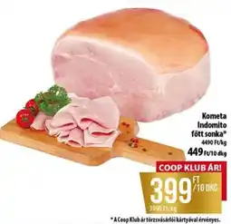 Coop Kometa Indomito főtt sonka ajánlat