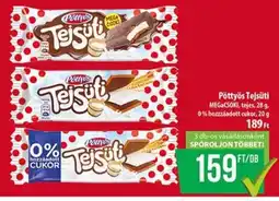 Coop Pöttyös Tejsüti ajánlat