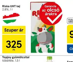Tesco Riska UHT tej ajánlat