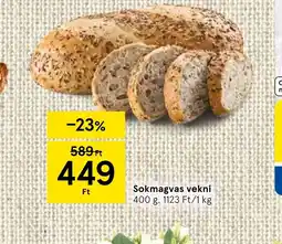 Tesco Sokmagvas vekni ajánlat