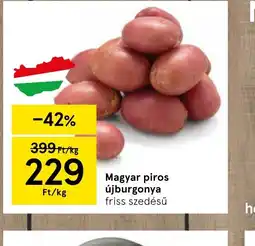 Tesco Magyar piros újburgonya ajánlat