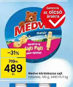 Tesco Medve kördobozos sajt ajánlat