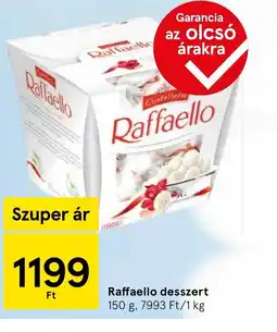 Tesco Raffaello desszert ajánlat