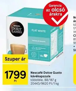 Tesco Nescafé Dolce Gusto kávékapszula ajánlat