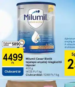 Tesco Milumil Cesar Biotik ajánlat