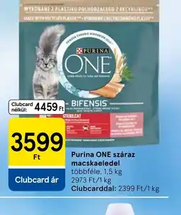 Tesco Purina ONE száraz macskaeledel ajánlat