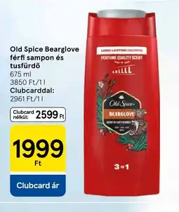 Tesco Old Spice Bearglove férfi sampon és tusfürdő ajánlat