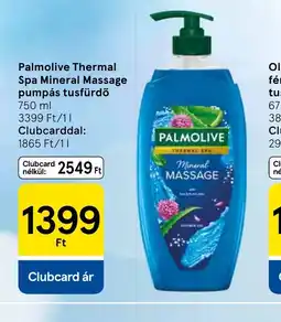 Tesco Palmolive Thermal Spa Mineral Massage pumpás tusfürdő ajánlat
