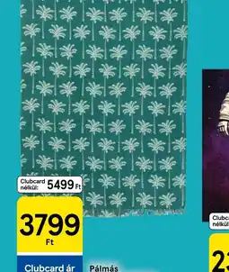 Tesco Pálmás strandtörölköző ajánlat