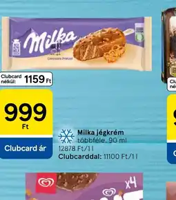 Tesco Milka Jégkrém ajánlat