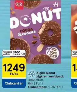 Tesco Algida Donut Jégkrém multipack ajánlat