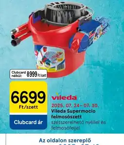 Tesco Vileda Supermocio felmosszett ajánlat