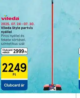 Tesco Vileda Style partvis nyéllel ajánlat