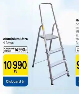 Tesco Alumínium létra ajánlat