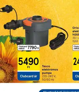 Tesco Tesco elektromos pumpa ajánlat