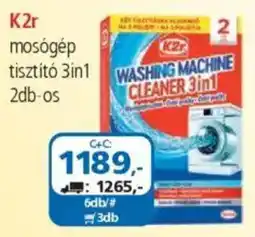 ÁRKLUB K2r mosógép tisztító 3in1 ajánlat