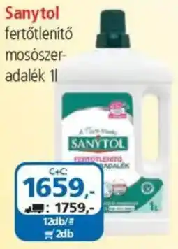 ÁRKLUB Sanytol fertőtlenítő mosószeradalék ajánlat