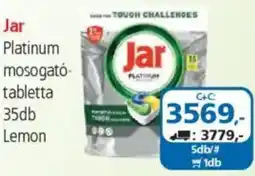 ÁRKLUB Jar Platinum mosogatótabletta ajánlat