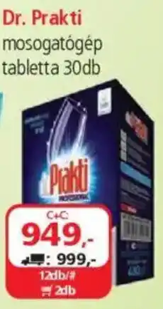 ÁRKLUB Dr. Prakti mosogatógép tabletta ajánlat