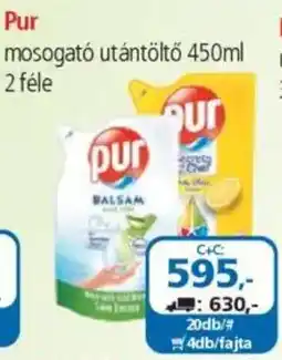 ÁRKLUB Pur mosogató utántöltő ajánlat