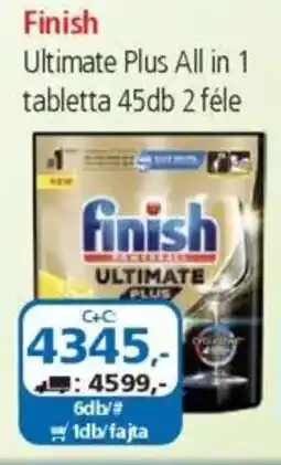 ÁRKLUB Finish Ultimate Plus All in 1 tabletta ajánlat