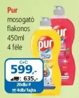 ÁRKLUB Pur mosogató flakonos ajánlat