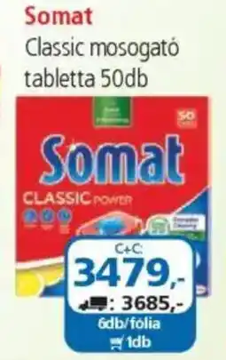 ÁRKLUB Somat Classic mosogató tabletta ajánlat