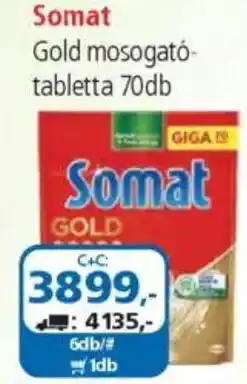 ÁRKLUB Somat Gold mosogatótabletta ajánlat