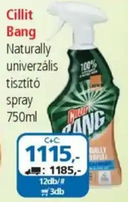 ÁRKLUB Cillit Bang Naturally univerzális tisztító spray ajánlat