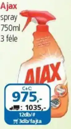 ÁRKLUB Ajax spray ajánlat