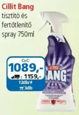 ÁRKLUB Cillit Bang tisztító és fertőtlenítő spray ajánlat