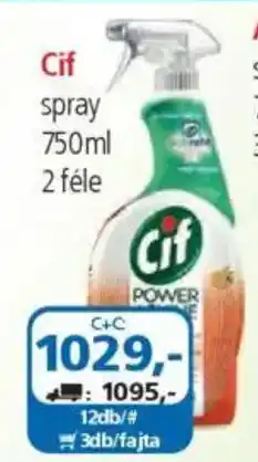 ÁRKLUB Cif spray ajánlat