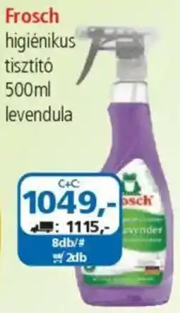 ÁRKLUB Frosch higiénikus tisztító ajánlat