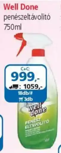 ÁRKLUB Well Done penészeltávolító ajánlat