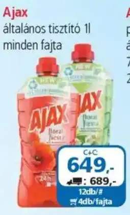 ÁRKLUB Ajax általános tisztító ajánlat