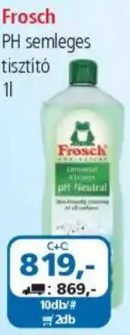 ÁRKLUB Frosch PH semleges tisztító ajánlat