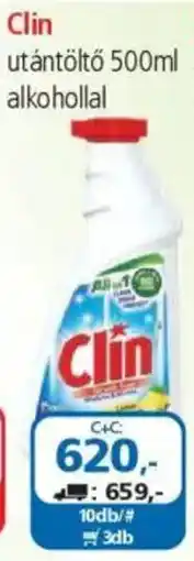 ÁRKLUB Clin utántöltő ajánlat