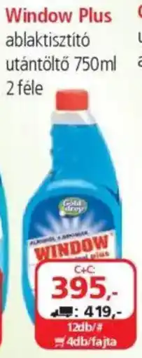 ÁRKLUB Window Plus ablaktisztító utántöltő ajánlat