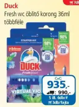 ÁRKLUB Duck Fresh wc öblítő korong ajánlat