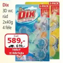 ÁRKLUB Dix 3D wc rúd ajánlat