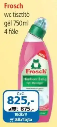ÁRKLUB Frosch wc tisztító gél ajánlat