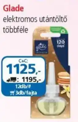 ÁRKLUB Glade elektromos utántöltő ajánlat