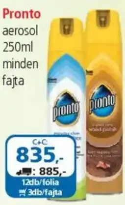 ÁRKLUB Pronto aerosol ajánlat