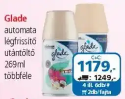 ÁRKLUB Glade automata légfrissítő utántöltő ajánlat